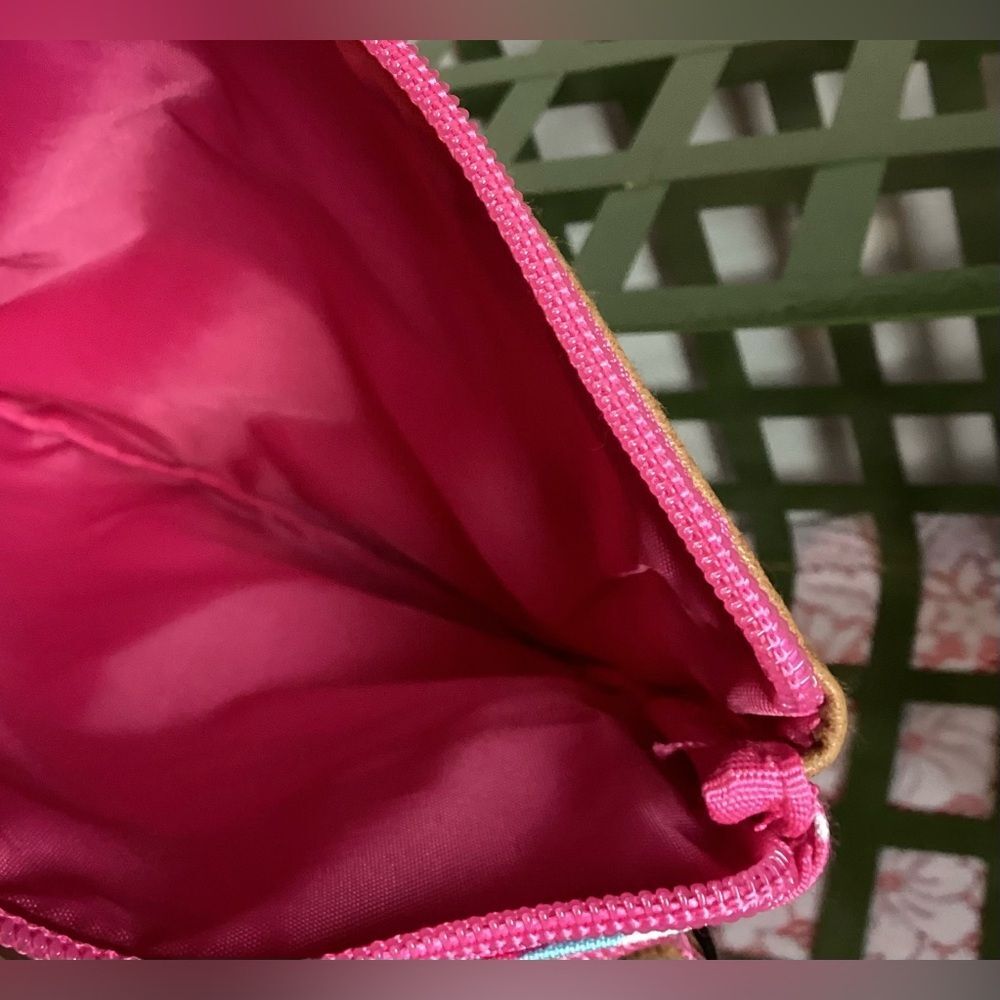Simply Southern Crossbody Bag Purse Hot Pink White Blue Tie Dye Look - Picture 7 of 7